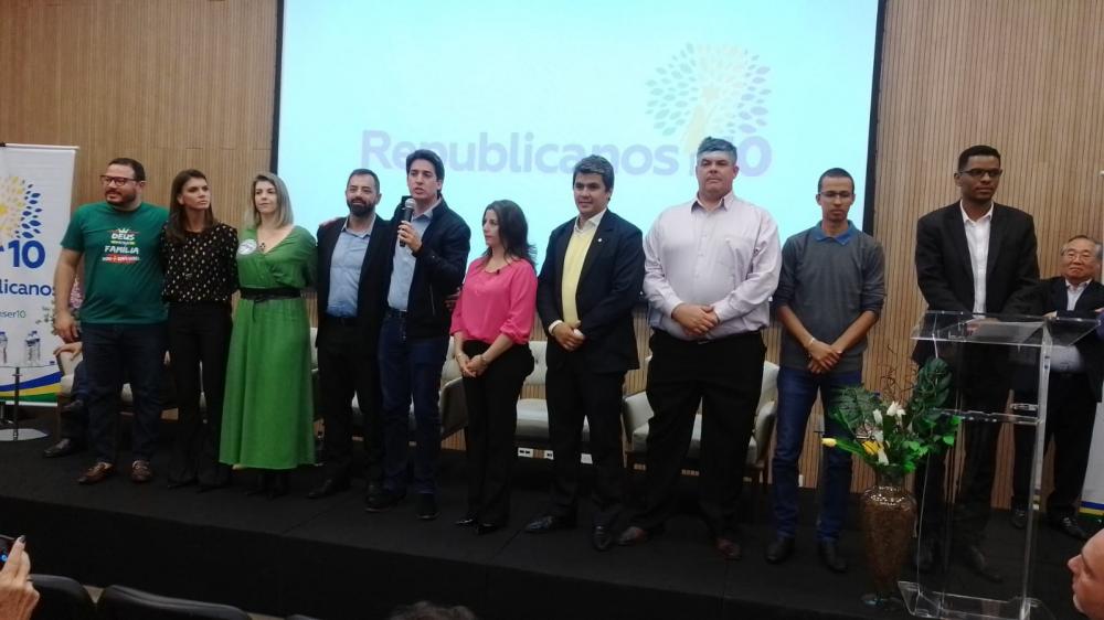 Marinaldo discursou durante o evento e falou sobre suas expectativas de trabalho para melhorar a vida dos paranaenses - Foto: Divulgação. 