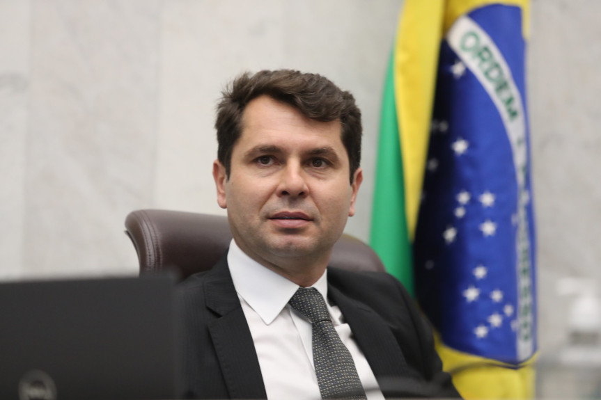 Alexandre Curi (PSD), o deputado estadual mais votado do Paraná em 2022. Créditos:Orlando Kissner/Alep