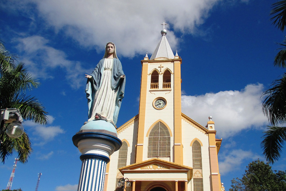 Igreja Nossa Senhora das Graças- Foto: Graça Maria Cruz/Prefeitura de Cambará