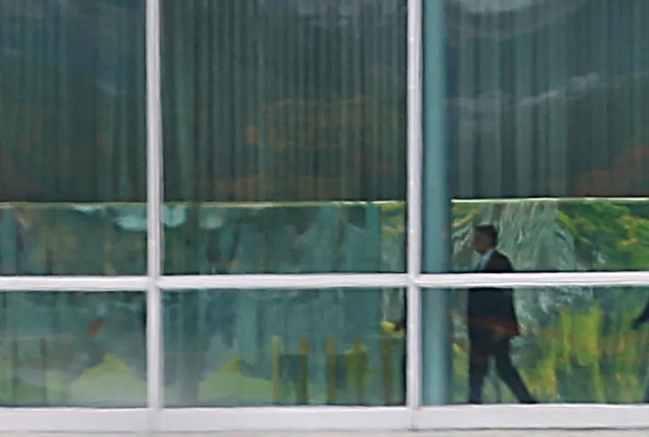 O presidente Jair Bolsonaro no Palácio da Alvorada Cristiano Mariz/Agência O Globo