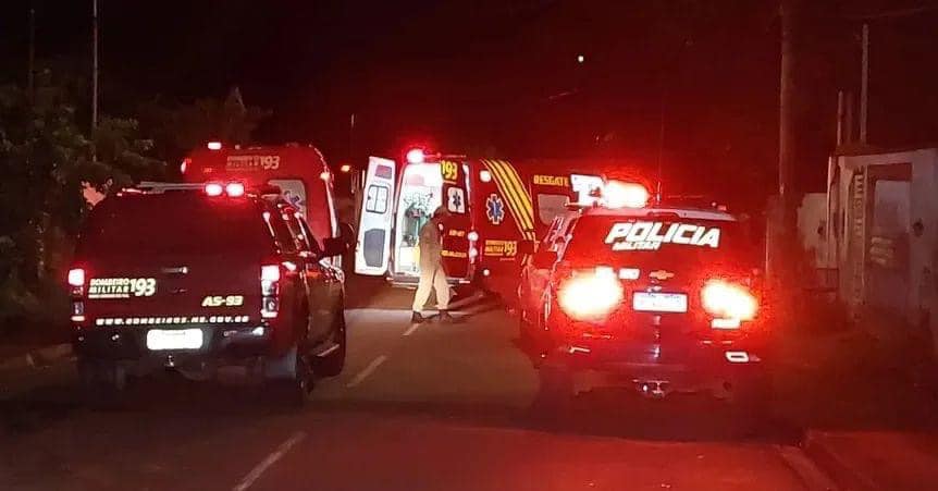 caso foi registrado na noite desse domingo (11), em Campo Grande. — Foto: José Aparecido