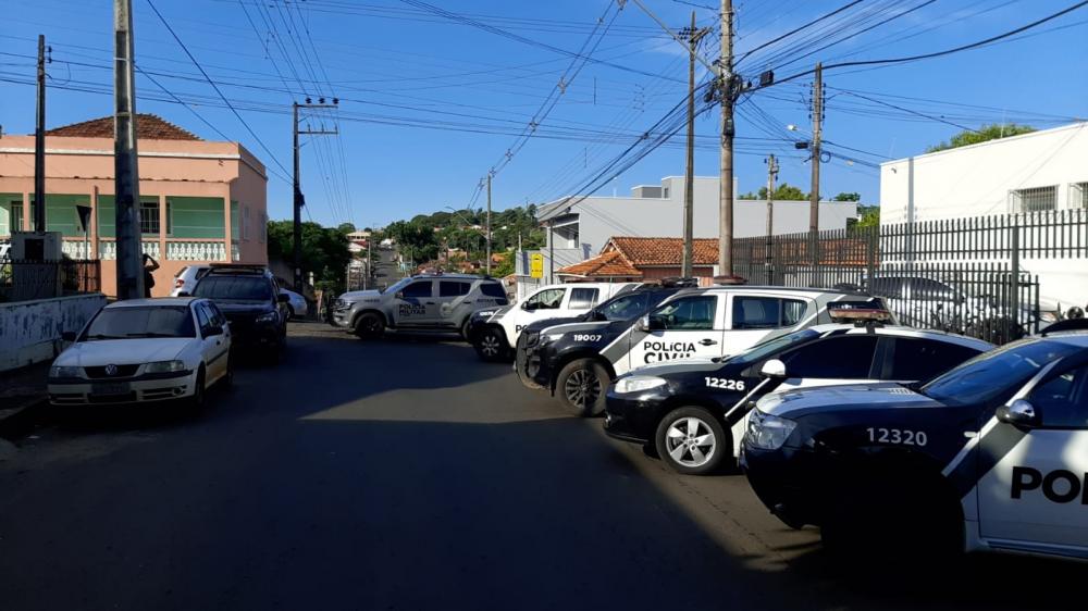 Indivíduo foi preso durante operação policial realizada na última sexta-feira em Siqueira Campos - Reprodução/Claret Coutinho