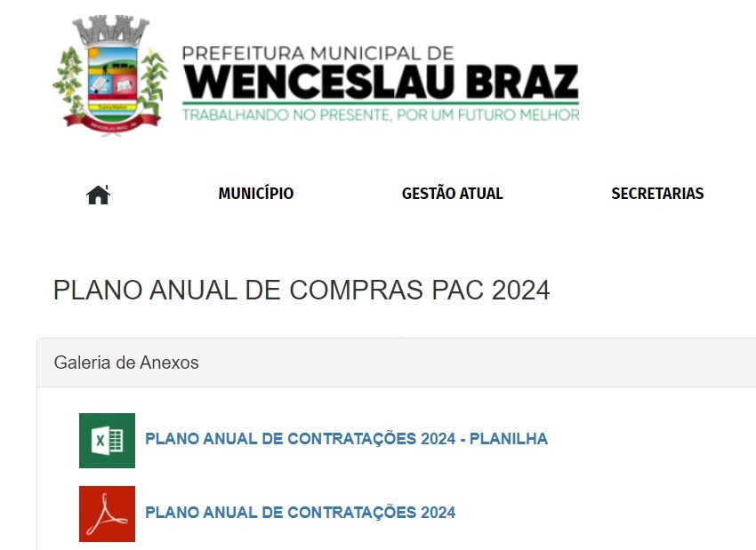 O plano abrange bens, serviços, obras e soluções de tecnologia da informação. Foto Reprodução
