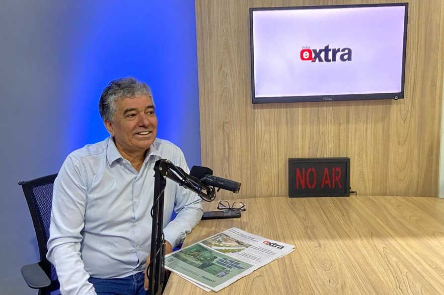 Valter atualmente é coordenador regional do deputado federal Zeca Dirceu, estando diretamente ligado a captação de emendas importantes para a região. Foto Reprodução Podcast Folha Extra