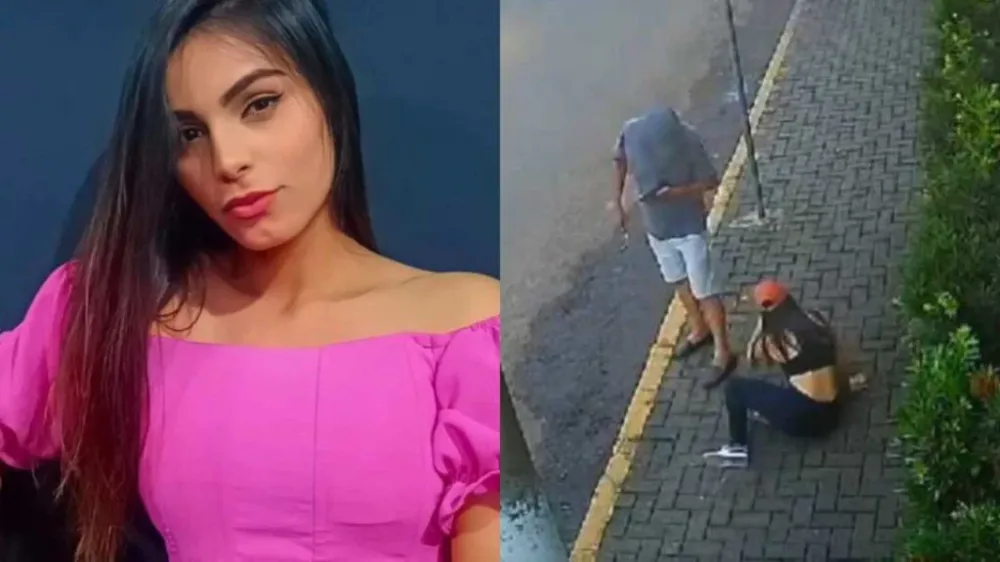Isabelly, de 23 anos, foi atacada com soda cáustica e ficou na UTI do Hospital de Clínicas de Londrina, Foto Reprodução/Divulgação