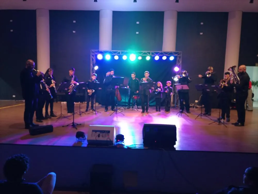 Apresentação musical da Primeira Semana da Arte Siqueirense, realizada em 2023. Foto: Divulgação