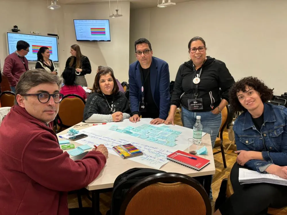 Diretores em curso no Chile. Foto: Arquivo Pessoal
