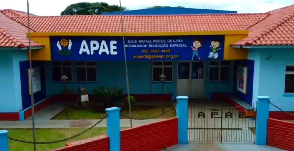 Associação de Pais e Amigos dos Excepcionais de Arapoti. Foto: Divulgação