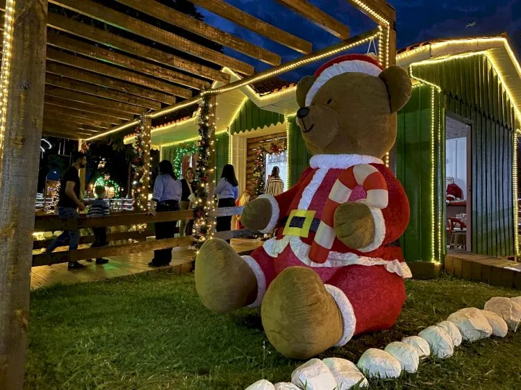 Parque do Papai Noel em Arapoti. Foto: Divulgação