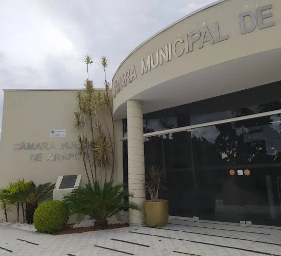 Câmara Municipal de Arapoti. Foto: Divulgação