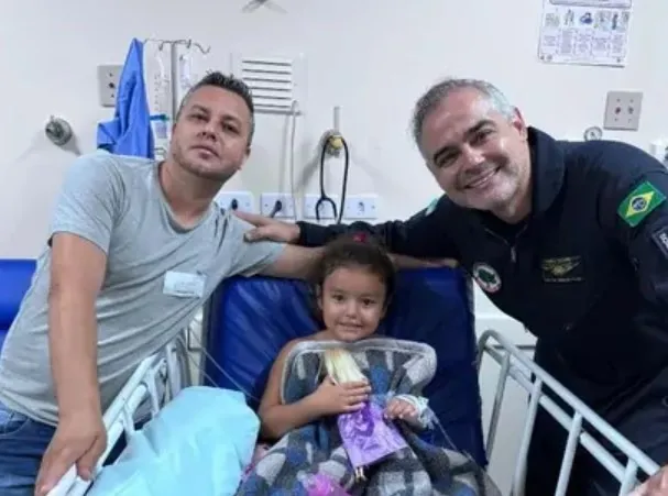 Maria Laura Ferraz em recuperação após grave acidente de trânsito. Foto: Divulgação