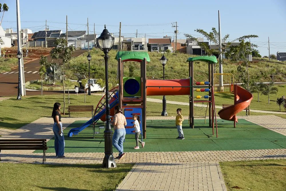 Parque Urbano de Campina da Lagoa: inaugurado em 2024 com investimento de R$ 535 mil do Governo do Estado. Foto: Denis Ferreira Netto/SEDEST 