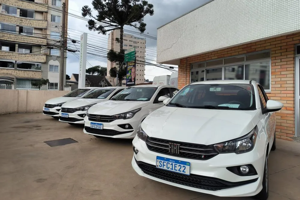 Veículos entregues para a Hemorrede. Foto: SESA