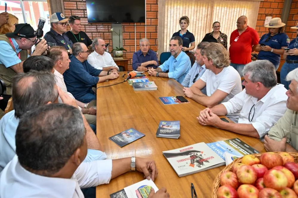 Encontro de Itaipu com lideranças no Show Rural. Foto: William Brisida/Itaipu Binacional.
