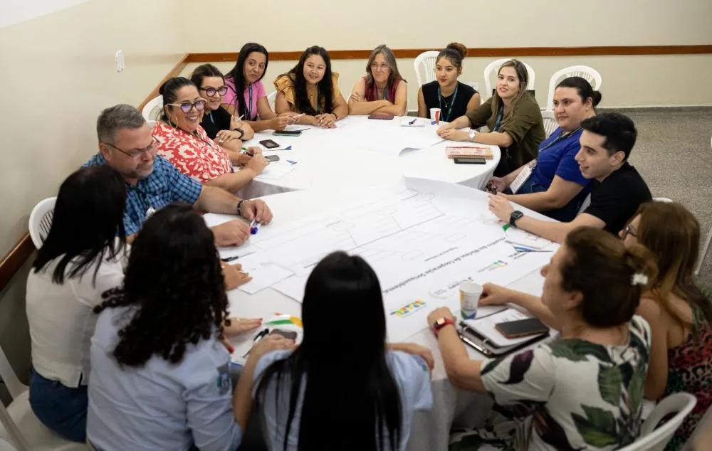 Encontro realizado em Dourados para a criação do núcleo do MS. Foto: Fabiano Renovato/Itaipu Parquetec