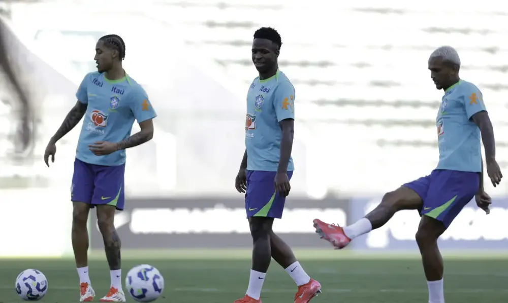 Treino da Seleção Brasileira. Foto: Rafael Ribeiro/CBF/Direitos Reservados