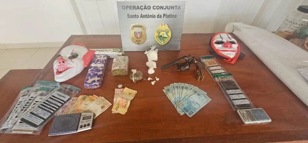 Megaoperação foi realizada em diversas cidades da região para desmantelar organização criminosa. Foto: 2º BPM