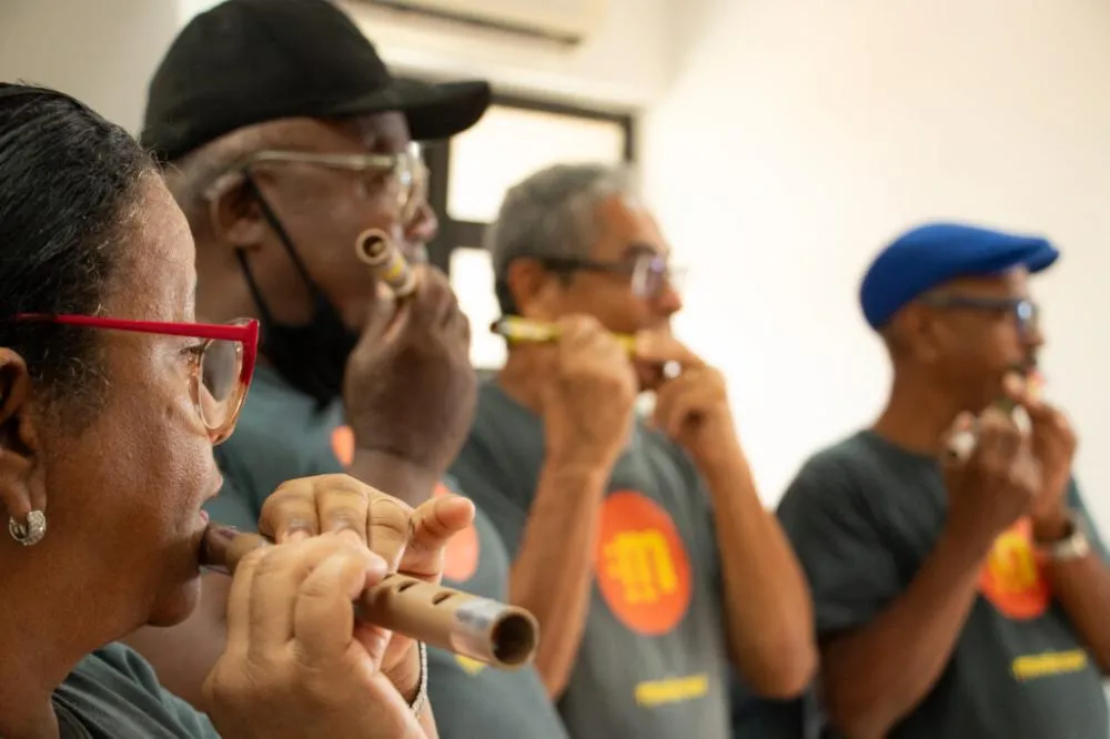 Programa Musicou chega com aulas para todas as idades em Jacarezinho. Foto: Musicou
