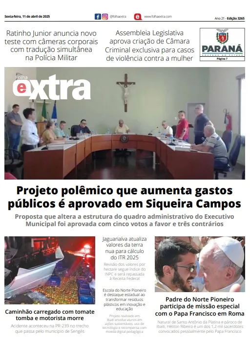 Foto: Folha Extra.