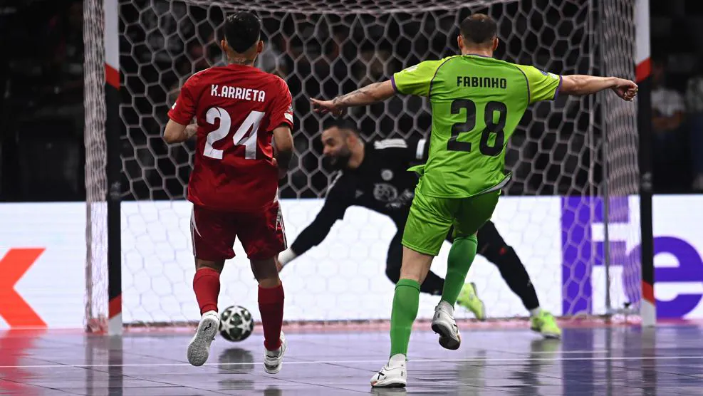 Fabinho fez quatro gols na decisão do campeonato, levando a equipe ao tricampeonato seguido. Foto: Divulgação