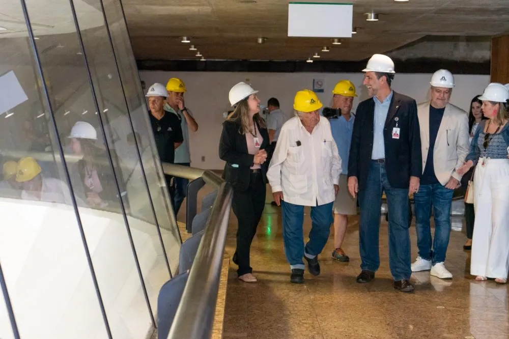 Mujica esteve em Foz do Iguaçu (PR) duas vezes, nos últimos anos, em março de 2016 e em fevereiro do ano passado. Foto: Sara Cheida/Itaipu Binacional