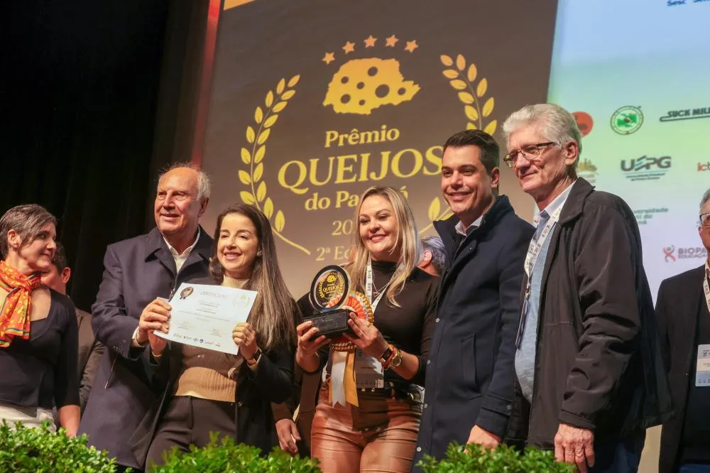 Bicampeão: queijo da Frimesa de Marechal Cândido Rondon é o melhor do Paraná Foto: Geraldo Bubniak/AEN