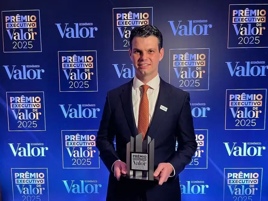 Daniel Slaviero, presidente da Copel, foi premiado na categoria Energia do “Executivo de Valor”, do jornal Valor Econômico. Foto: Gabriel Reis/Valor