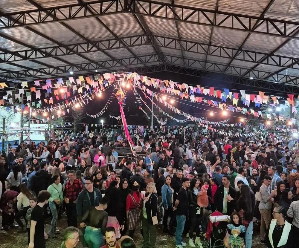Festança começou na sexta-feira (20) e terminou no domingo (22). Foto: Divulgação