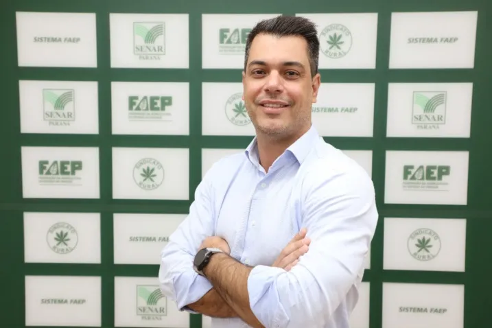 Ágide Eduardo Meneguette, presidente interino do Sistema FAEP. Foto: Divulgação