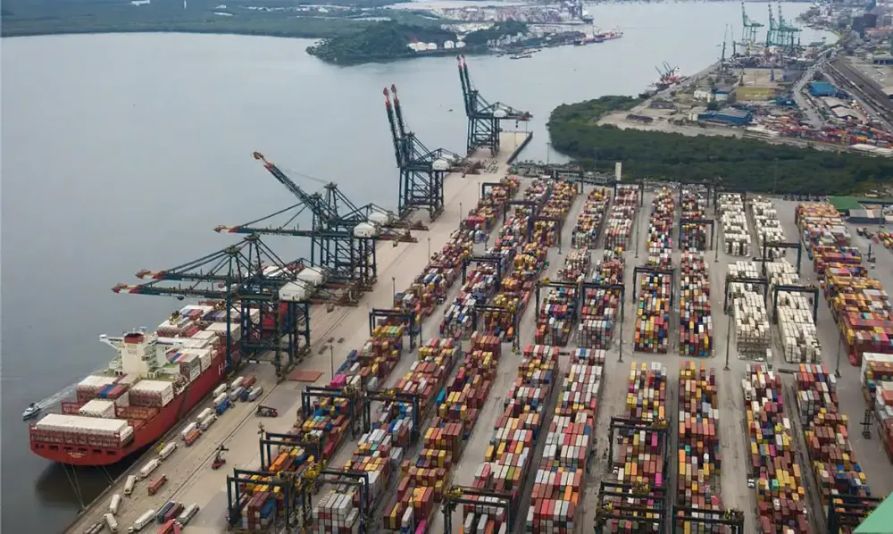 Foto: Porto de Santos