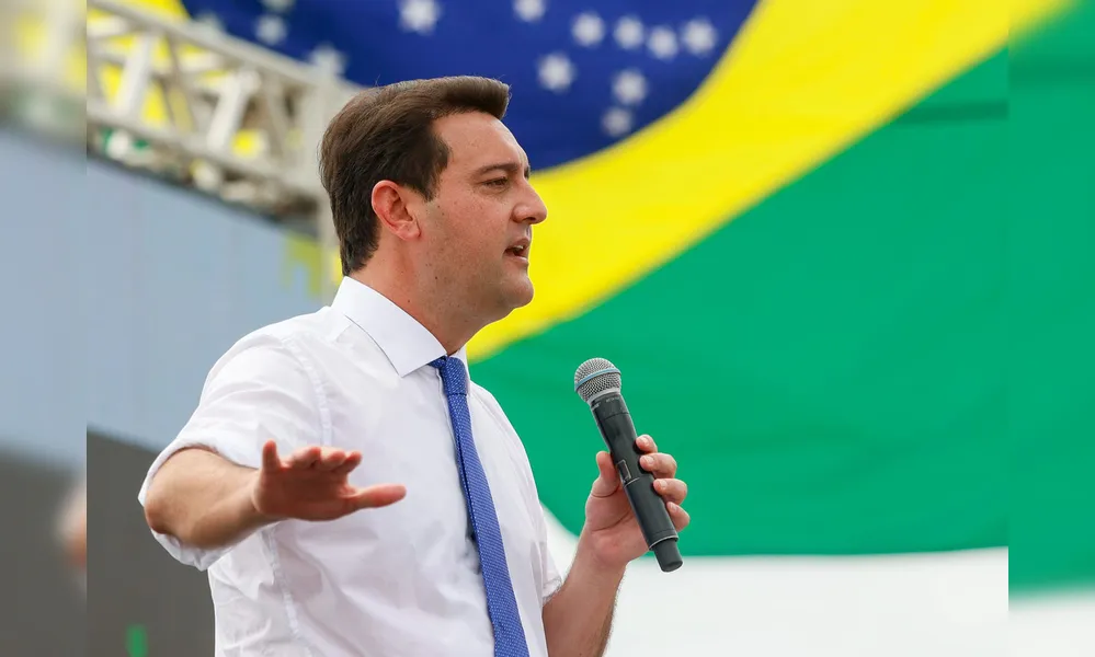 A sinalização do PSD confirma a forte posição do nome de Ratinho Júnior, que há meses tem demonstrado sua intenção de disputar o Planalto. Foto Gabriel Rosa/AEN
