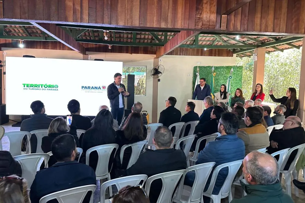 Lançamento oficial aconteceu na cidade de Tibagi. Foto: SETU
