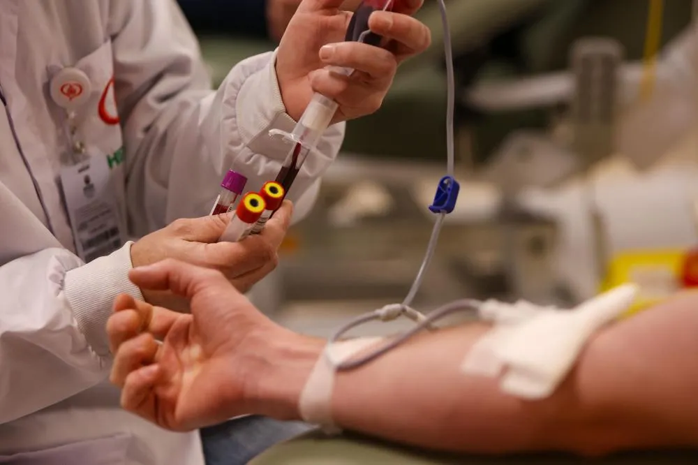 Hemepar solicita com urgência doações de sangue dos tipos O- e O+. Foto: Gilson Abreu/AEN