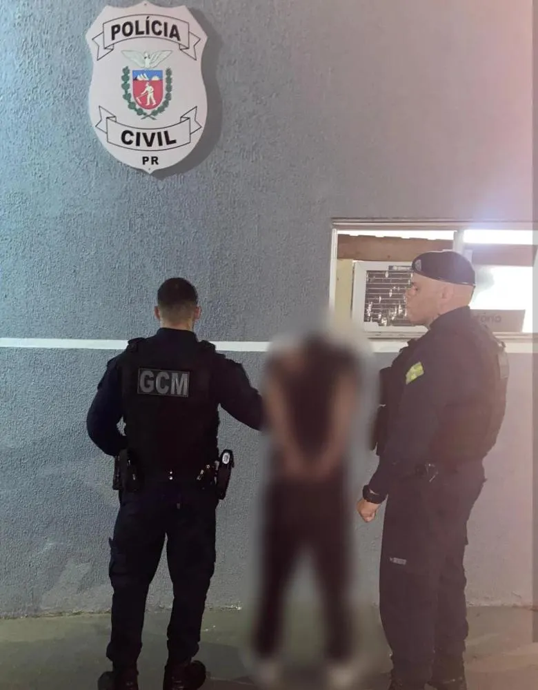 Homem foi preso em flagrante. Foto: GCM