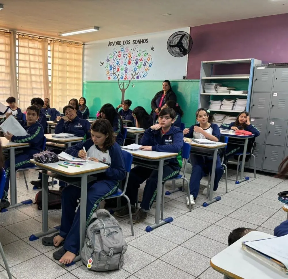 No total, 190 estudantes do Colégio Estadual Ary Barroso foram beneficiados com a iniciativa. Foto: Divulgação