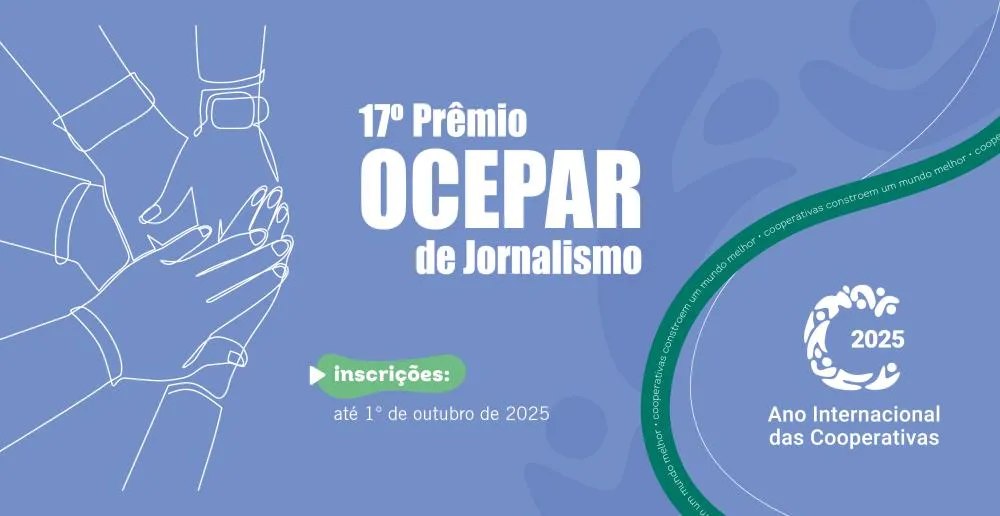 Profissionais de Comunicação têm até 1º de outubro para inscrever trabalhos no 17º Prêmio Ocepar de Jornalismo, que distribuirá R$ 88 mil em premiações. Foto: Reprodução/Internet