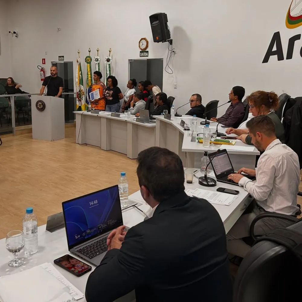 Sessão Ordinária foi marcada pela Moção de Repúdio e de Aplausos. Foto: Divulgação