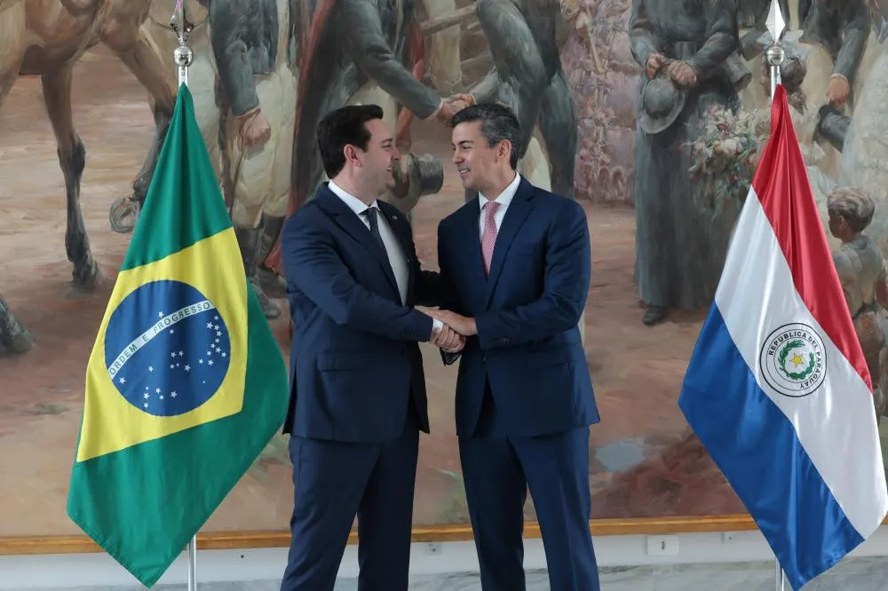 Governador e presidente se encontraram no Palácio Iguaçu nesta terça-feira (09). Foto: Geraldo Bubniak/AEN