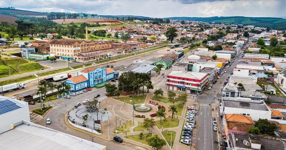 Cidade de Jaguariaíva. Foto: Viagens e Caminhos