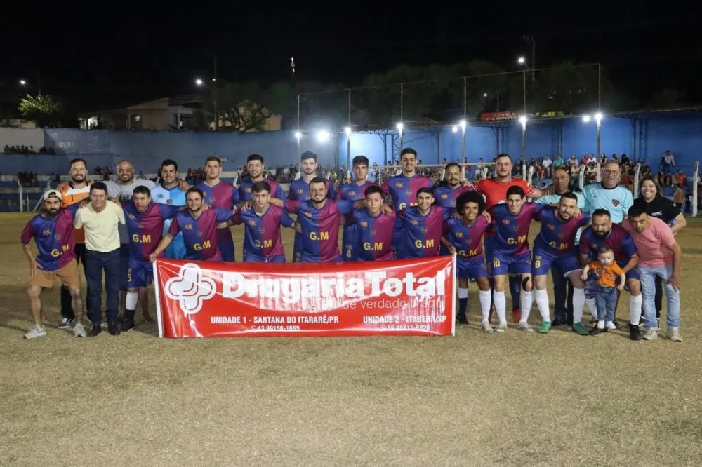 Morcegão Santanense F.C conquistou o título de campeão da Copa Comércio 2025. Foto: Divulgação