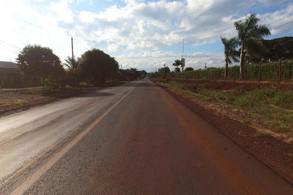 O trecho vai desde o entroncamento com a Rodovia Transbrasiliana (BR-153) até a localidade de Porto Leopoldino, na divisa com São Paulo. Foto: DER