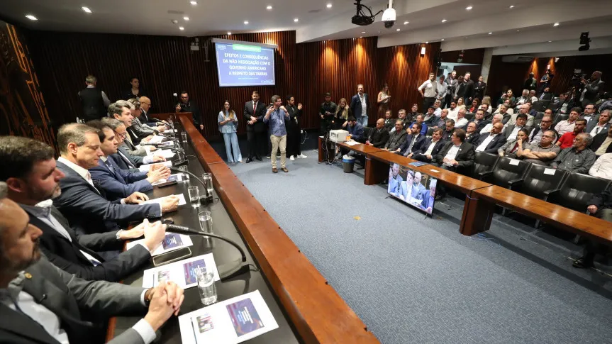 Audiência lotou o Plenarinho da Assembleia Legislativa na manhã desta segunda-feira (29). Foto: Orlando Kissner/Alep