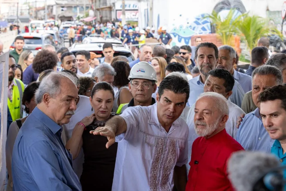 Lula cumpriu um roteiro de dois dias na capital paraense que incluiu a inauguração de uma das obras financiadas pela Itaipu, o Parque Linear da Nova Doca. Fotos: Kiko Sierich/Itaipu Parquetec