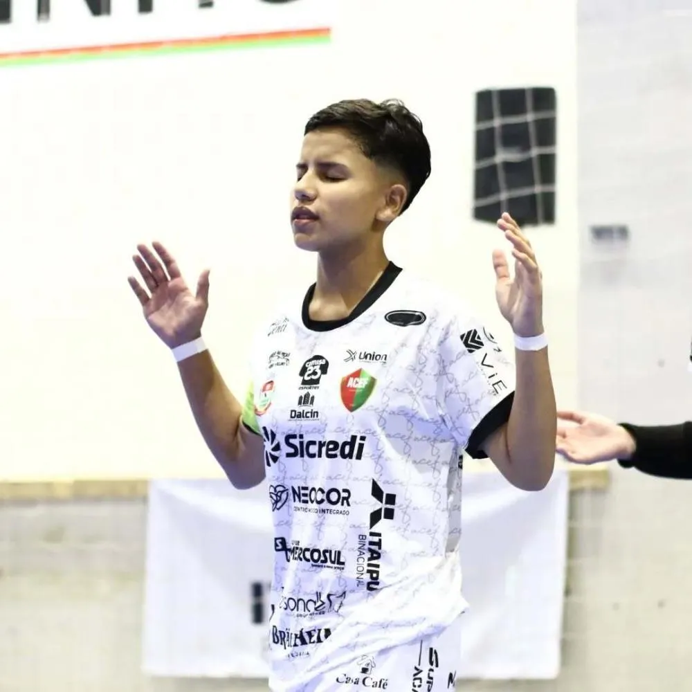 Tainazinha vai participar da Copa das Confederações, defendendo a bandeira brasileira. Foto: Arquivo Pessoal
