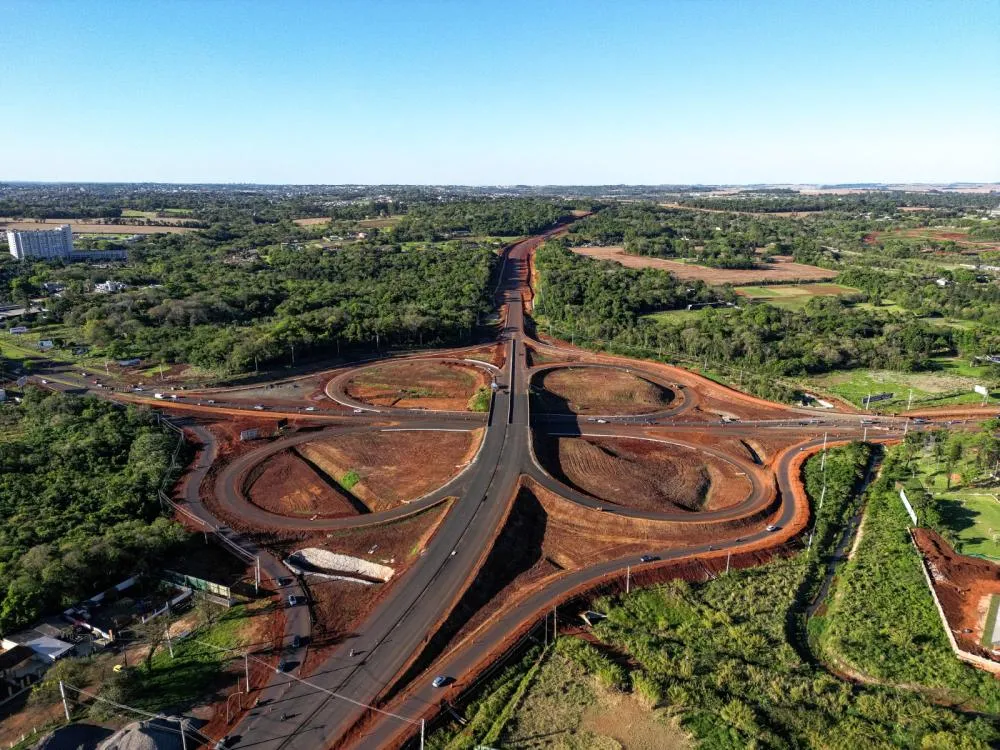Valor foi repassado para a conclusão da Perimetral Leste e da Ponte da Integração Brasil–Paraguai. Foto: William Brisida/Itaipu Binacional