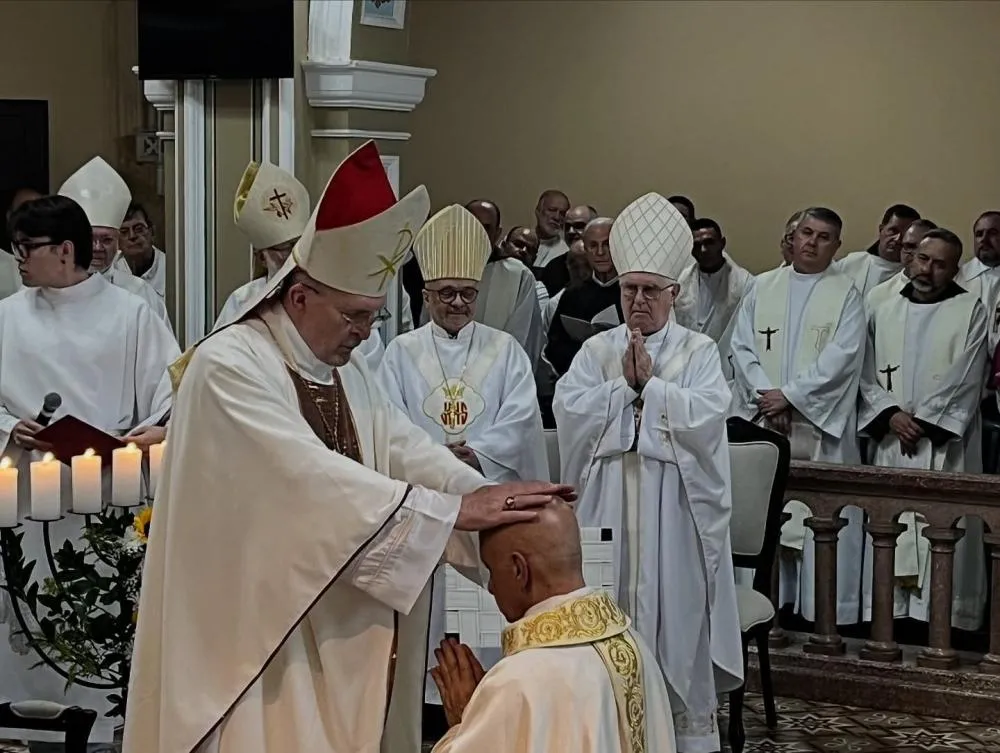 A nomeação episcopal de frei Pedro foi anunciada pelo Papa Leão XIV em 22 de agosto deste ano. Foto: Divulgação