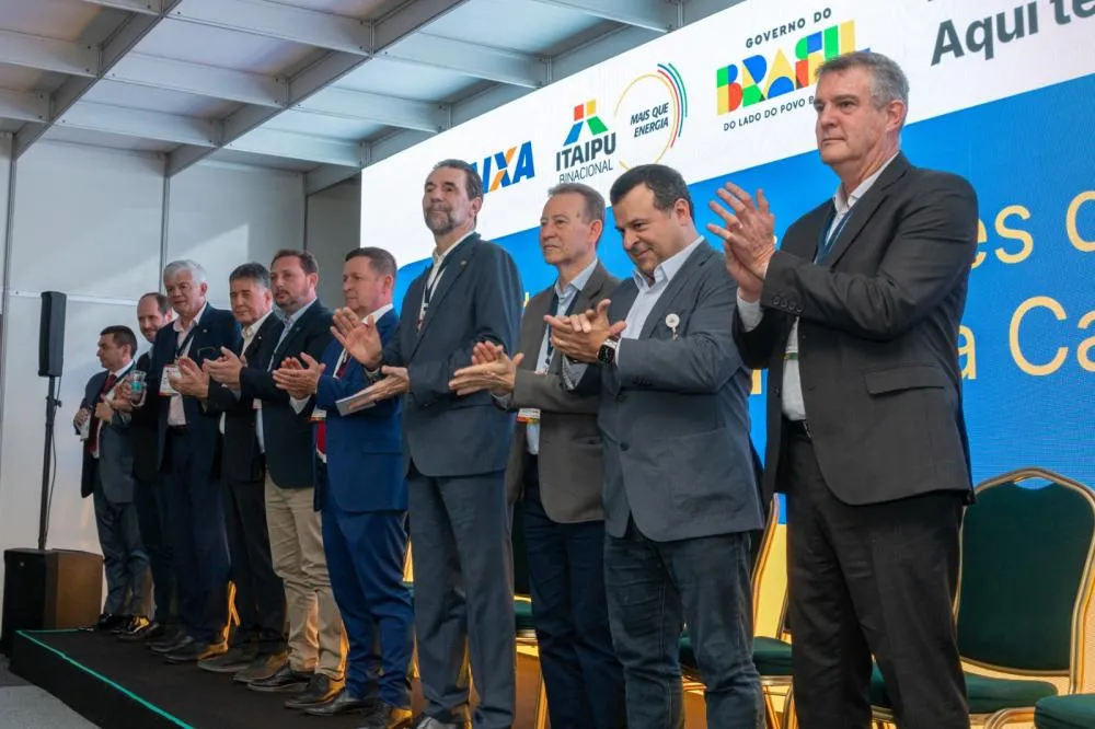 Durante o evento da Caravana Federativa, realizada no auditório do Hotel Mabu, também foram detalhados os investimentos em convênios pela Itaipu na ordem de R$ 400 milhões. Foto: Assessoria