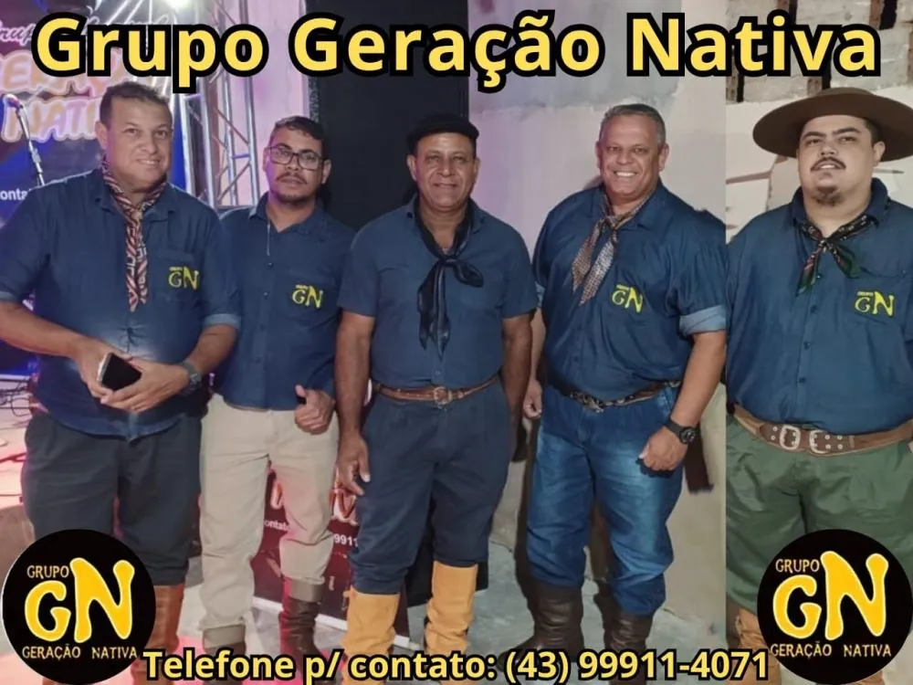 Grupo Geração Nativa. Foto: Divulgação