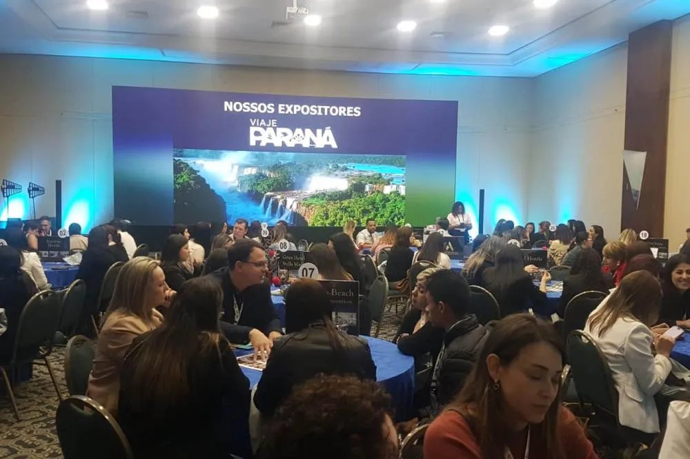 Viaje Paraná divulga turismo estadual em feiras na Europa e ao redor do Brasil. Foto: Viaje Paraná