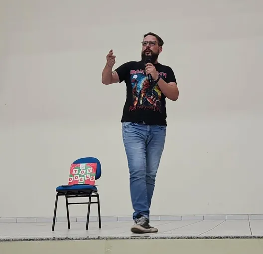 Flávio Mello, presidente da Câmara Técnica de Cultura da Amunorpi. Foto: Divulgação